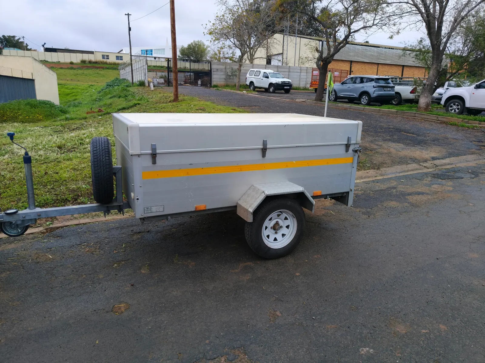 A trailer imported from Germany in the 1990s, still on the road