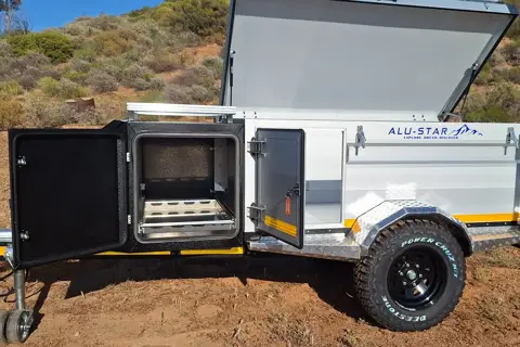 Ranger: Nose cone open doors
